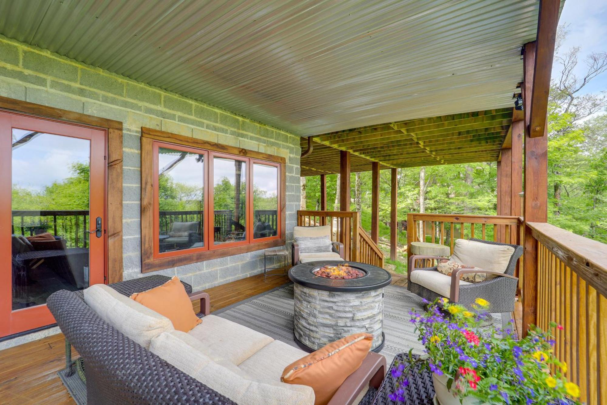 Ferienwohnung Beech Mountain Cabin With Deck And Grill Near Golf! Exterior foto